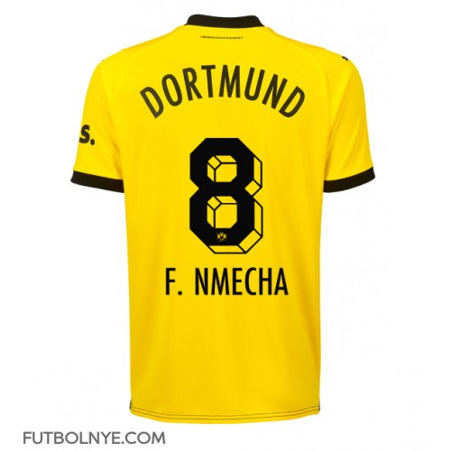 Camiseta Borussia Dortmund Felix Nmecha #8 Primera Equipación 2023-24 manga corta